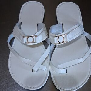 Elegant White Sandals